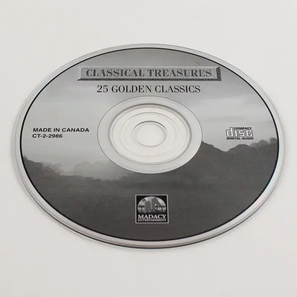 Classical Treasures: 25 Golden Classics CD 1997 #CT-2-2986