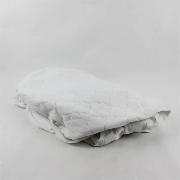 Sealy Baby Solid White Crib Mattress Cover 100% Polyester