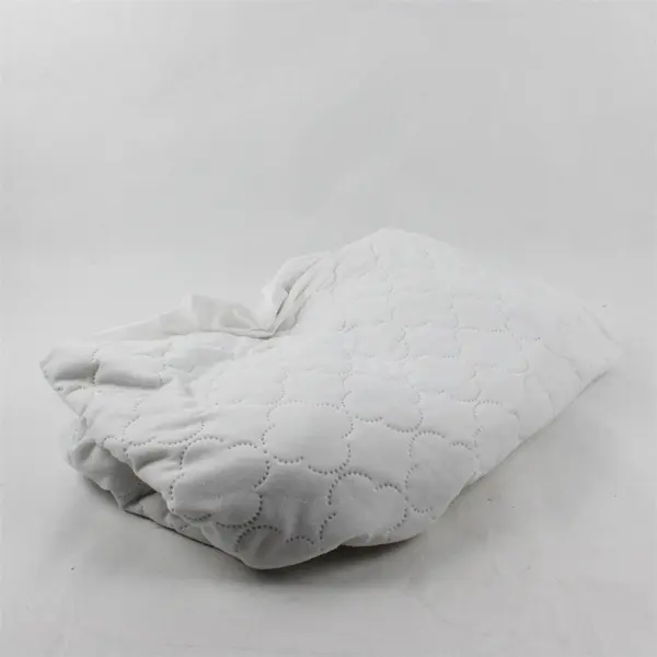 Sealy Baby Solid White Crib Mattress Cover 100% Polyester