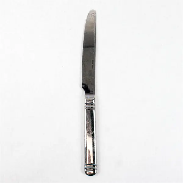 Lot of 2 Retroneu Equation Stainless Steel Oval Soup Spoon 8" and Knife 9.5"