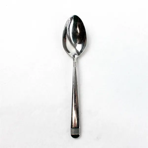 Lot of 2 Retroneu Equation Stainless Steel Oval Soup Spoon 8" and Knife 9.5"