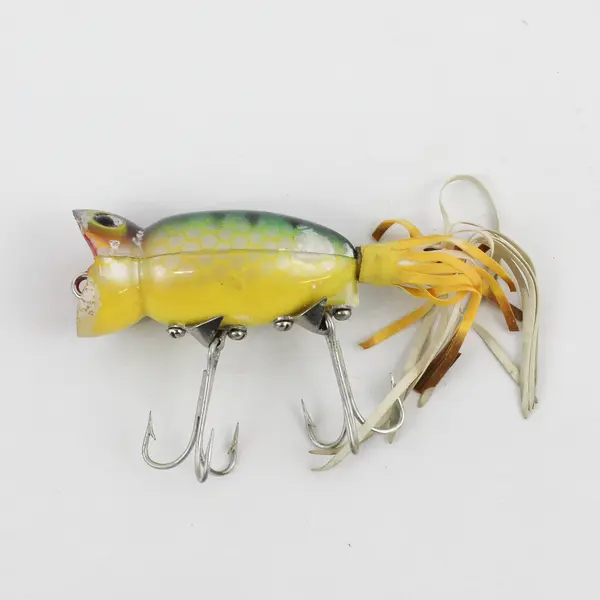 Fred Arbogast Hula Popper Bass Coloring