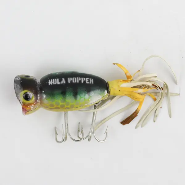 Fred Arbogast Hula Popper Bass Coloring