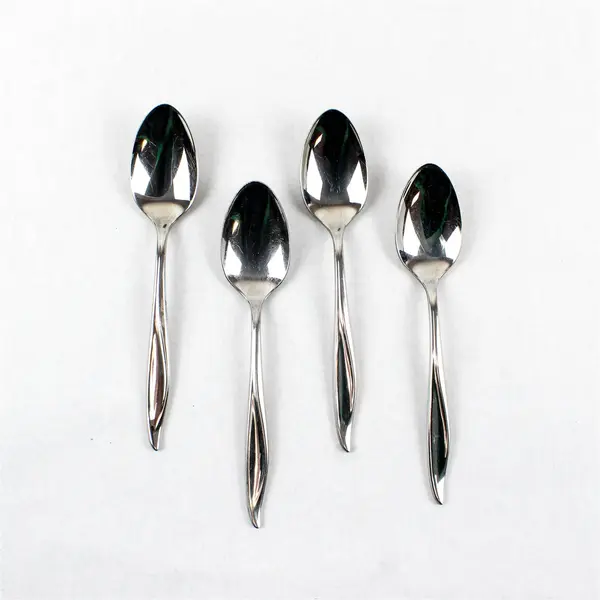 Lot of 4 Reed & Barton Evening Mood Stainless Steel Teaspoons 6"