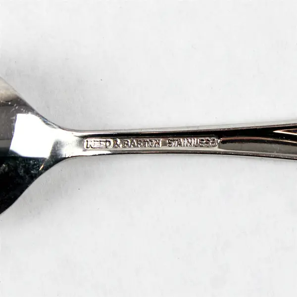 Lot of 4 Reed & Barton Evening Mood Stainless Steel Teaspoons 6"