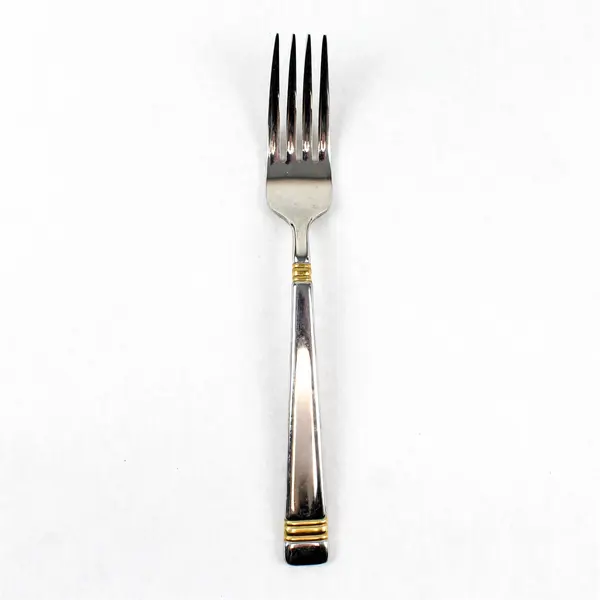 Lot of 3 Reed & Barton Golden Crescendo Stainless Fork, Salad Fork and Knife