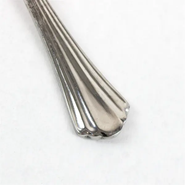 Lot of 4 Reed & Barton Esteril Stainless Steel Oval Soup Spoons 7-1/8"