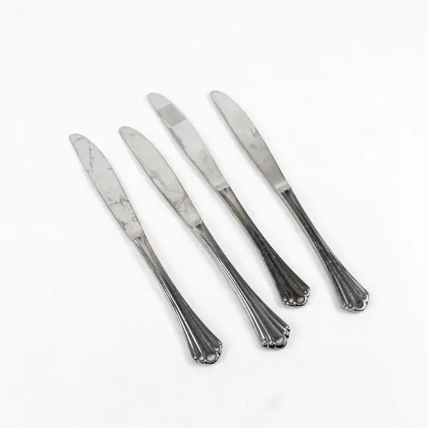 Lot of 4 Reed & Barton Esteril Stainless Steel Solid Dinner Knives 9-1/8"