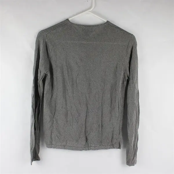 Banana Republic Lightweight Gray Button-Front Knit Cardigan Women's Medium