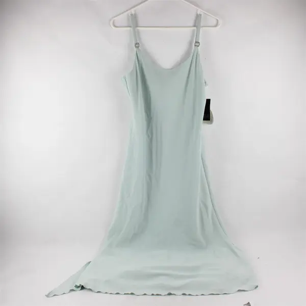 NWT Gold by Michael H Seafoam Green Sleeveless Maxi Dress Women's Size 14