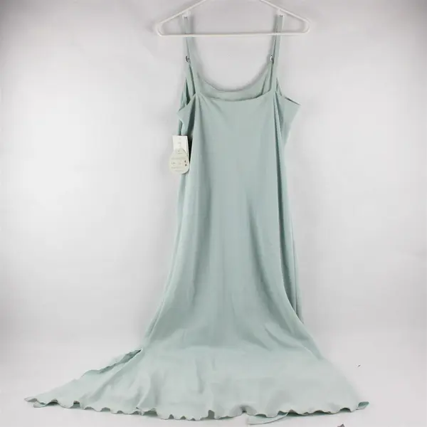 NWT Gold by Michael H Seafoam Green Sleeveless Maxi Dress Women's Size 14