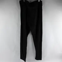Solid Black Leggings Women's Size XXL