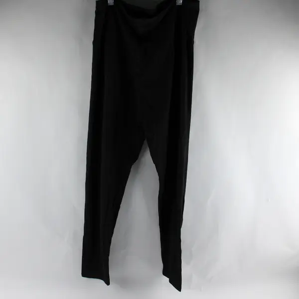 Solid Black Leggings Women's Size XXL