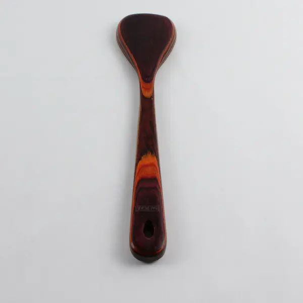 Baltique Red/Orange Wooden Bamboo Cooking Spatula Kitchen Utensil 12.75" Long