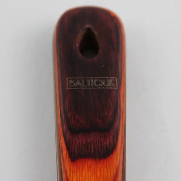 Baltique Red/Orange Wooden Bamboo Cooking Spatula Kitchen Utensil 12.75" Long