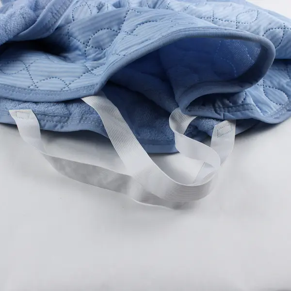 Qingdao Jiankun Blue Twin Mattress Pad Polyester Spandex Outer