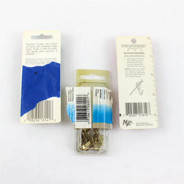 Lot of 3 Packages Wall Picture Hangers Hillman National New Open Box