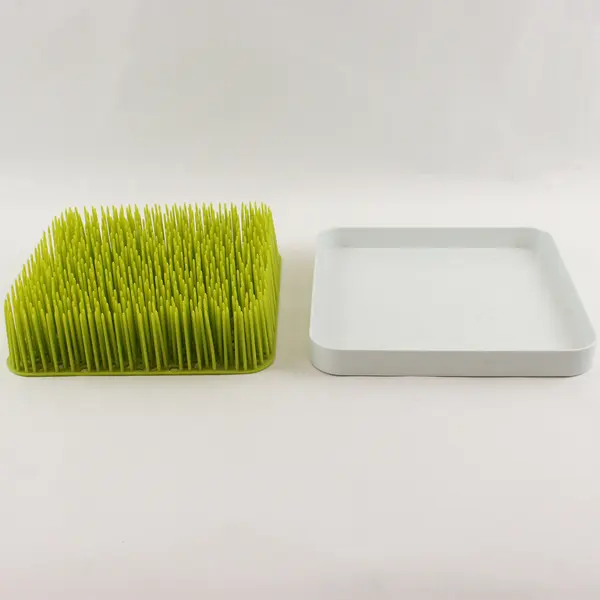Boon 9inx9in Green Grass Bottle Drying Rack
