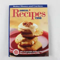 Better Homes And Gardens Annual Recipes 1998 By BH&G Editors (HC, Meredith Co)
