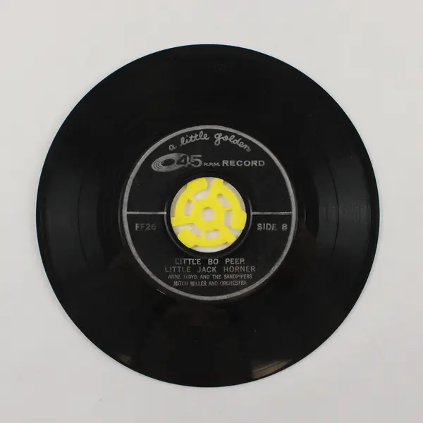 VTG Three Blind Mice Golden Record 45 RPM Mitch Miller & Orchestra Anne Lloyd 