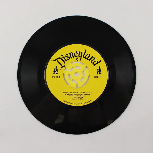 Archer & Gile Swing/Marching Song 45 RPM LG-720 Walt Disney Little Gem