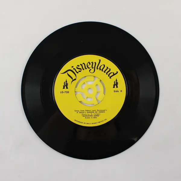 Archer & Gile Swing/Marching Song 45 RPM LG-720 Walt Disney Little Gem