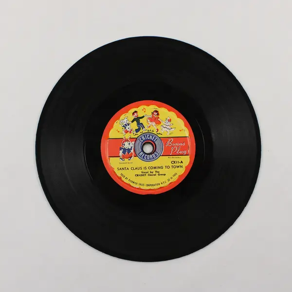 The Cricketones Santa Claus Is Coming To Town Cricket Records 78 RPM