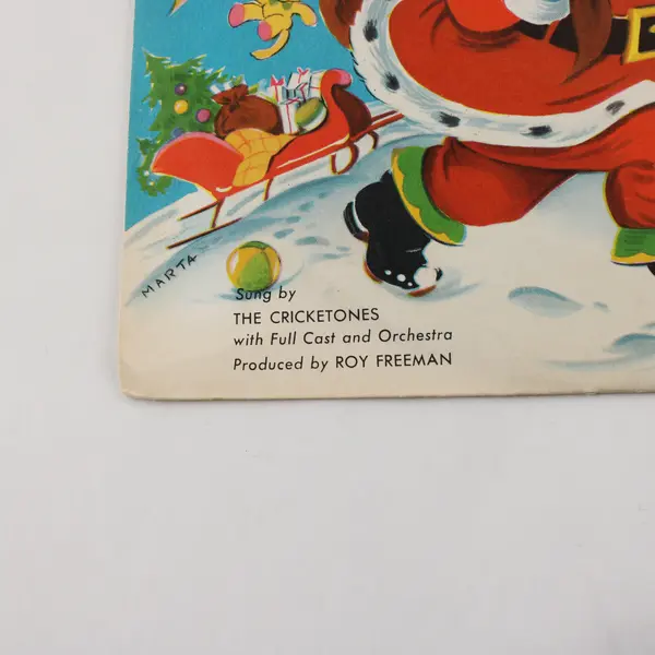 The Cricketones Santa Claus Is Coming To Town Cricket Records 78 RPM