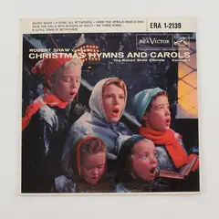 Robert Shaw Christmas Hymns and Carols Vol. 1 RCA Victor 7in 45 EP