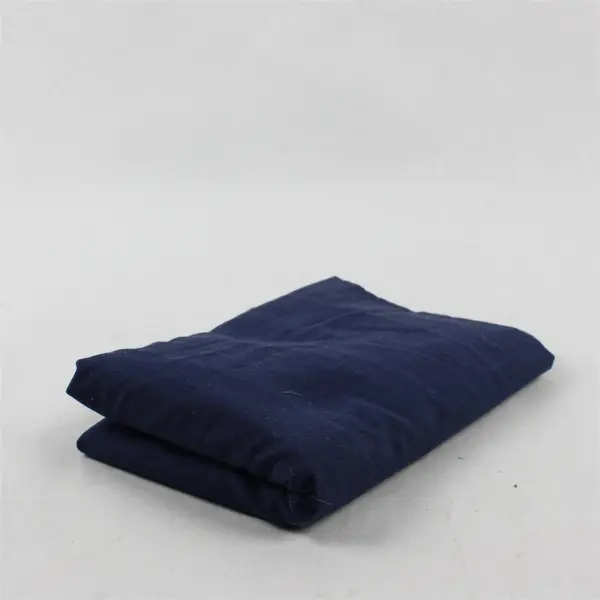 Lot Of 2 EURO Matching Navy Blue Square Pillowcases Polyester/Cotton 26" x 26"