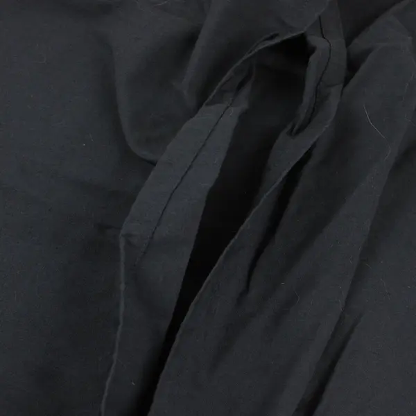 Lot Of 2 EURO Matching Navy Blue Square Pillowcases Polyester/Cotton 26" x 26"