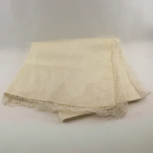Vintage 1980's Detachable Wedding Dress Train - Train ONLY - 85" Long