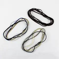 Lot of 15 Thin Stretchy Headbands Various Colors