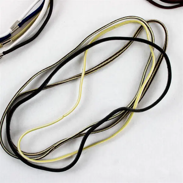 Lot of 15 Thin Stretchy Headbands Various Colors
