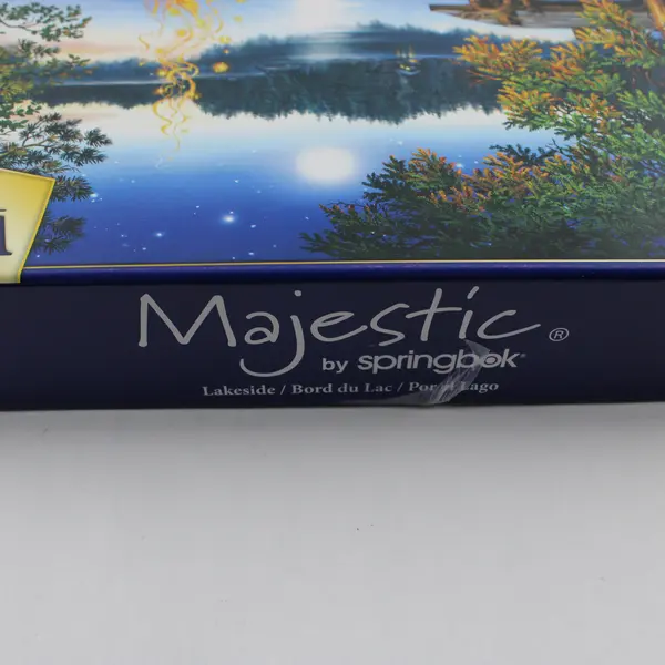 Lakeside Majestic by Springbok 500pc Jigsaw Puzzle 18"x22.5" complete 
