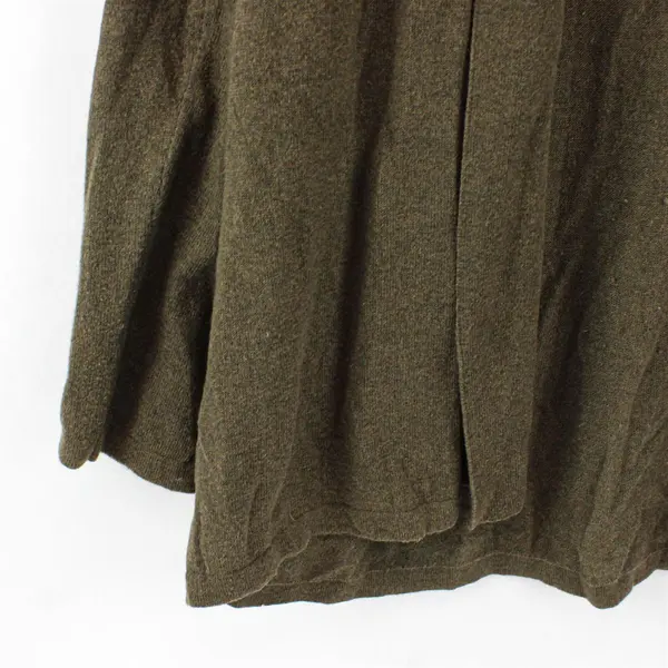 LOFT Olive Green Open-Front Knit Cardigan Women's Large
