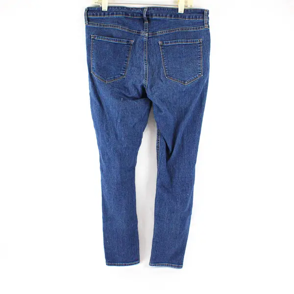 Old Navy Medium Wash Super Skinny Mid-Rise Jeans Women's Size 14