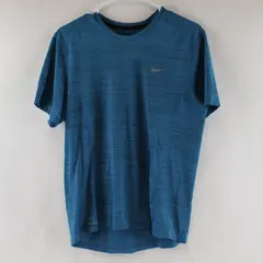 Nike Blue Short-Sleeved Athletic T-Shirt Men's Medium