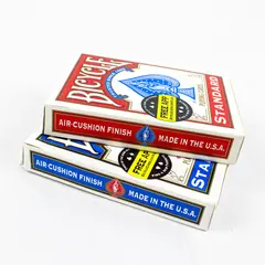 Set of 2 Bicycle Standard Poker Playing Cards 1-Red Deck & 1-Blue Deck 