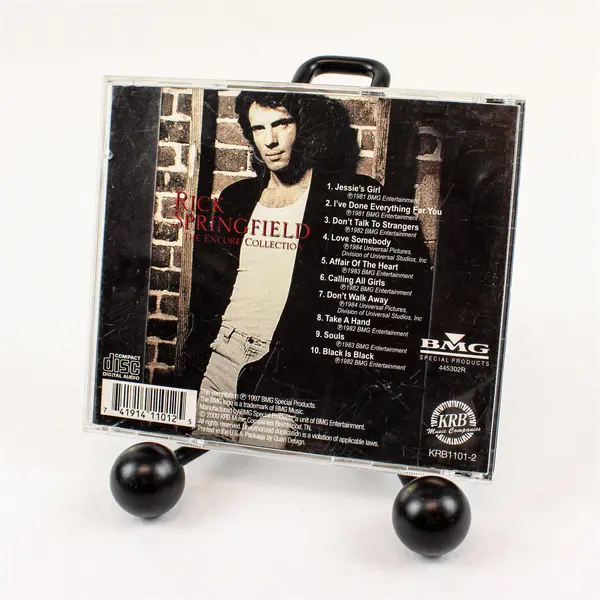 The Encore Collection CD, Rick Springfield 1997 #KRB1101-2 