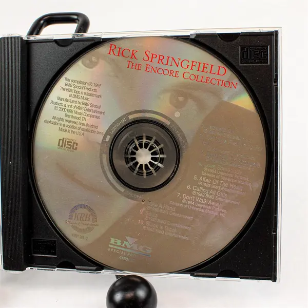 The Encore Collection CD, Rick Springfield 1997 #KRB1101-2 