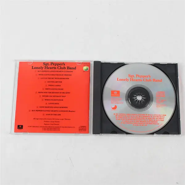 Sgt. Pepper's Lonely Hearts Club Band By The Beatles (CD, 1987, EMI Records LTD)