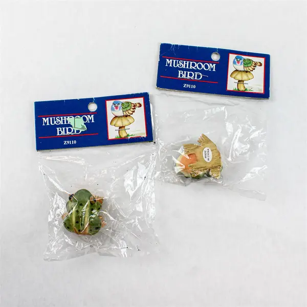 Lot of 2 Raz Imports Foam Frog Craft Figures Z9110