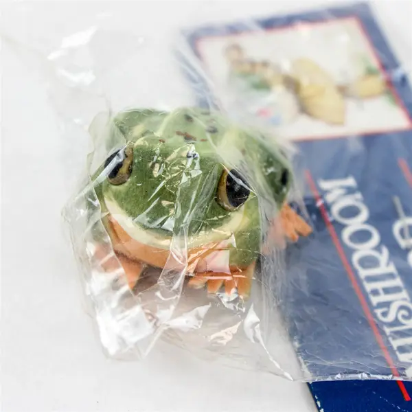 Lot of 2 Raz Imports Foam Frog Craft Figures Z9110