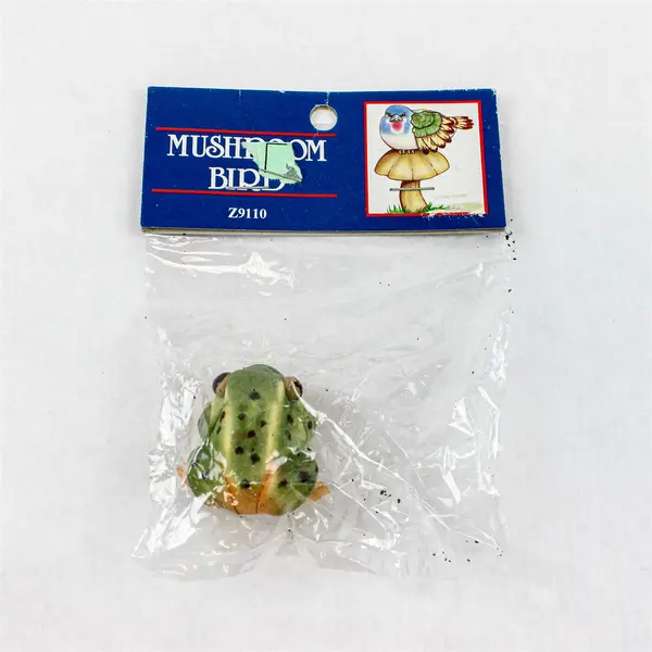 Lot of 2 Raz Imports Foam Frog Craft Figures Z9110
