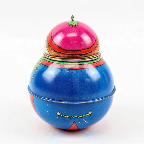 Collectible Vintage Hallmark Container Ornament 1991 Jolly Wolly Soldier.