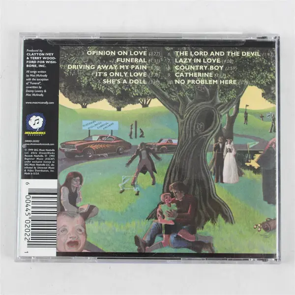No Problem Here By Mac McAnally (CD, 1999, Dreamworks Records, Country Folk)