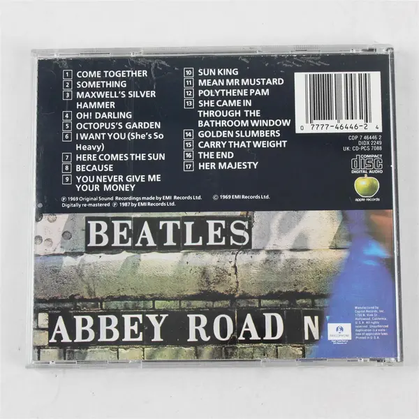 Abbey Road By The Beatles (CD, 1 Disc, 1987, EMI Records Ltd, Classic Rock Folk)