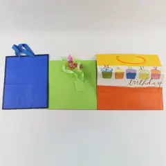 Lot of 16 Colorful Assorted Gift Bags Various Sizes Mixed Designs