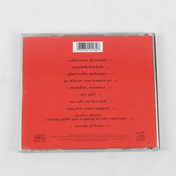 California Dreamin' By The Mamas & The Papas (CD, 1994, MCA Records Inc)